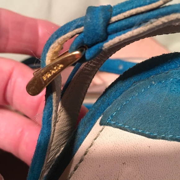 Prada Beautiful Platform High Heels Euro Size 38 / US 7.5 - Picture 11 of 16